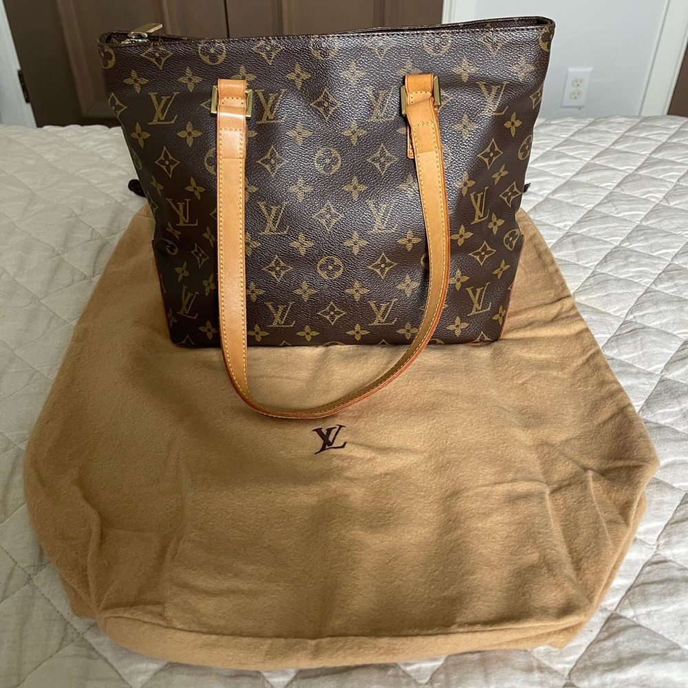 Louis Vuitton Cabas Piano Monogram Canvas Handbag